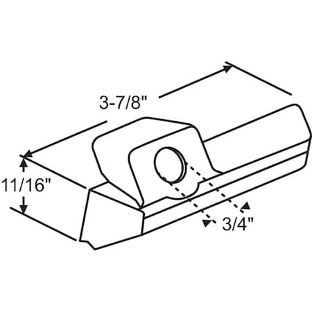 Strybuc LH Square Operator Cover 36-201LH